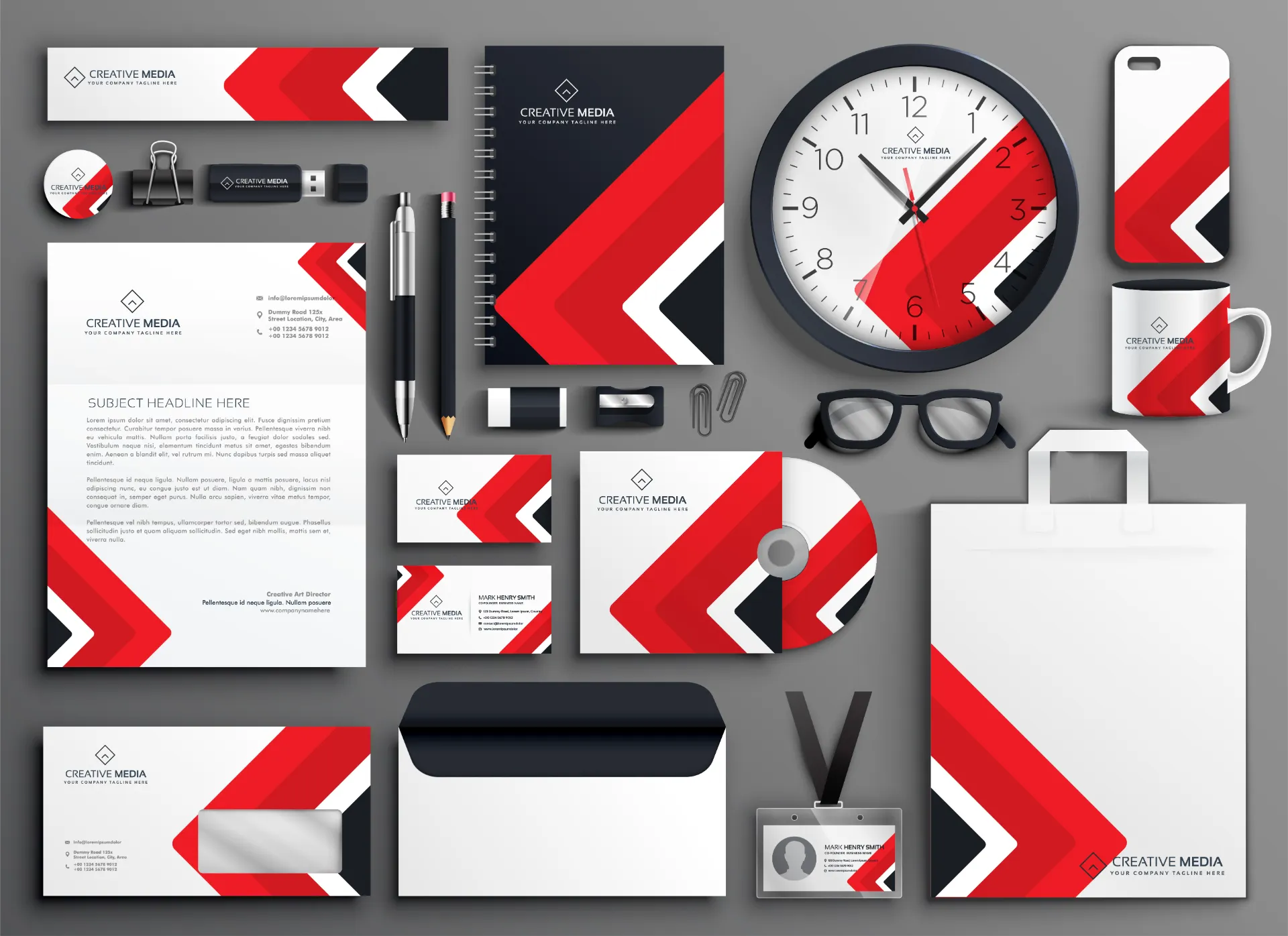 Brand Identity Design Mockup