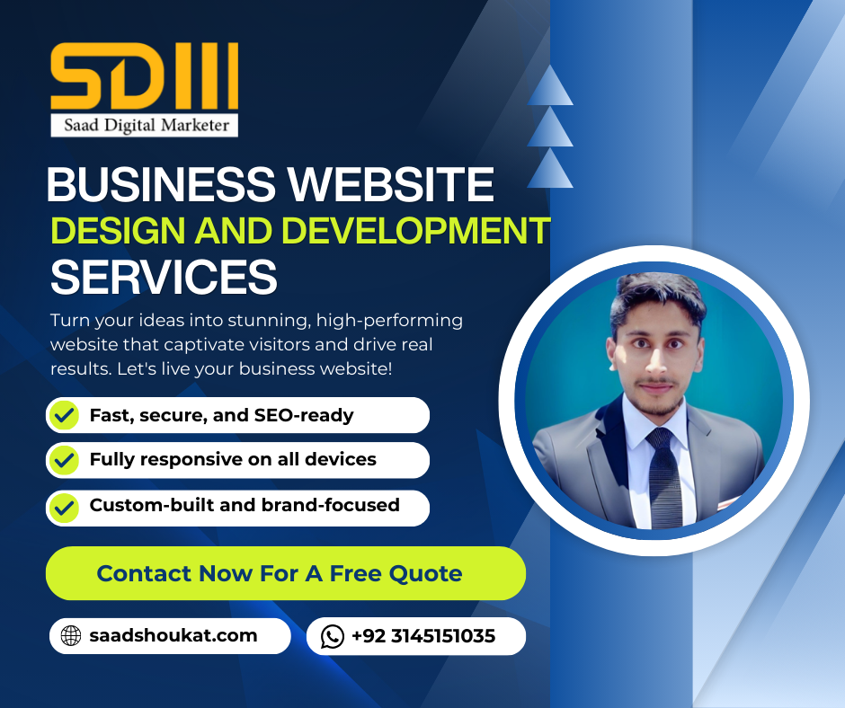 Business Website Design And Development Services