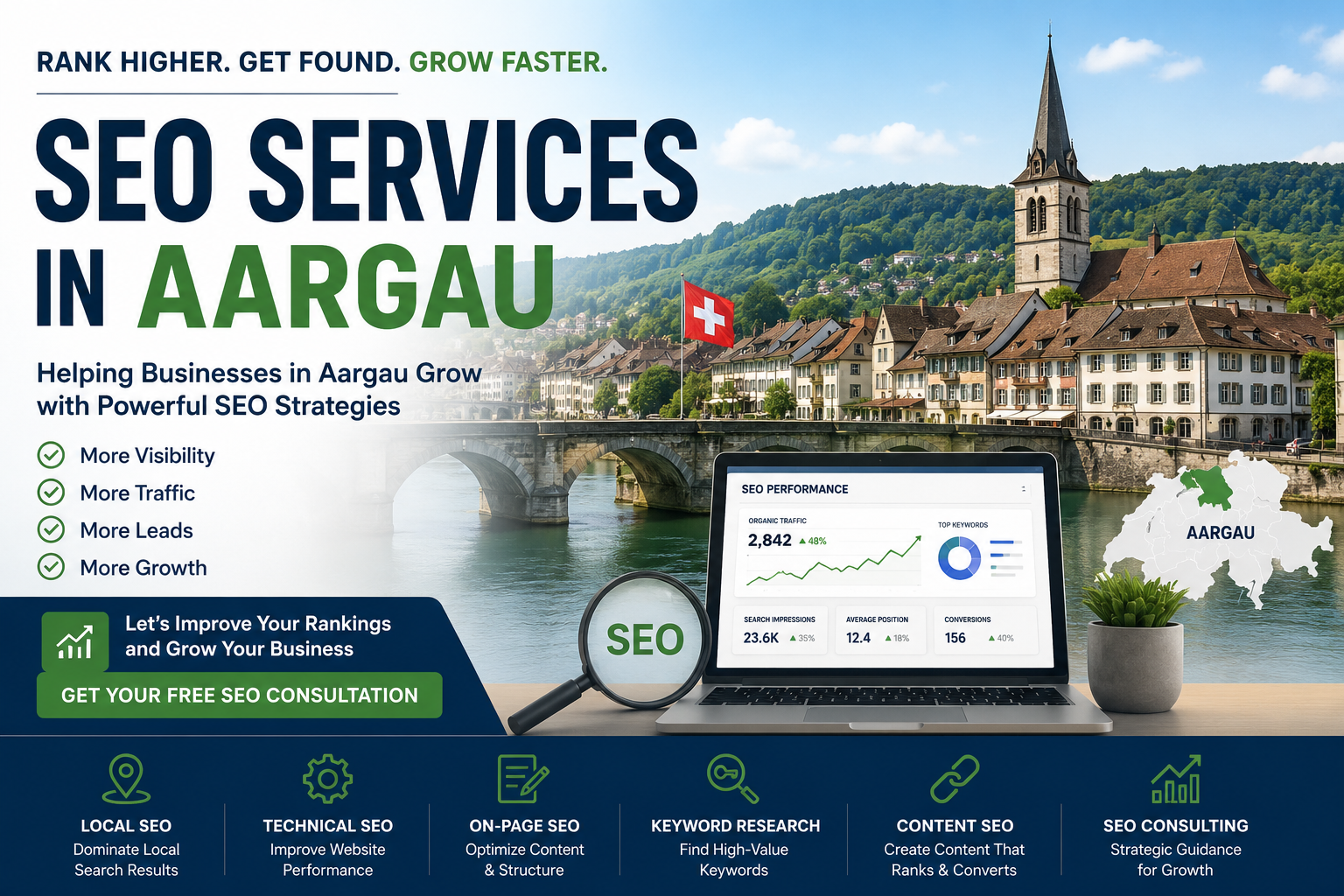 SEO expert providing local SEO services for businesses in Aargau