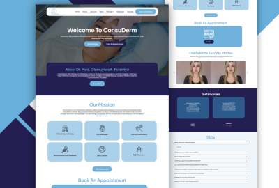 Consuderm Portfolio Mockup